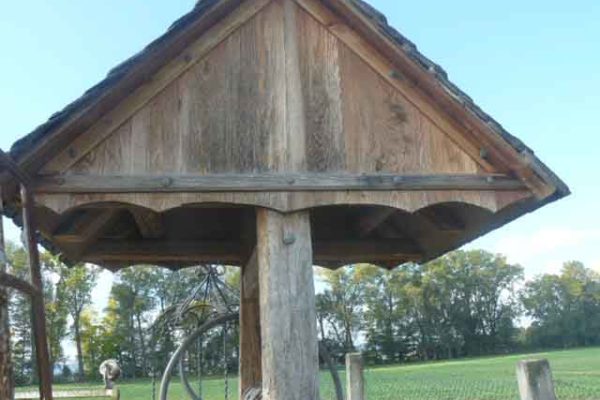 Pozzo in legno - componenti d'arredo